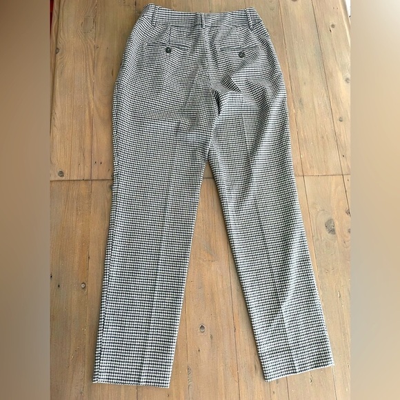 Weekend Max Mara wool cotton checkered plaid trouser pants NWT - Picture 4 of 6